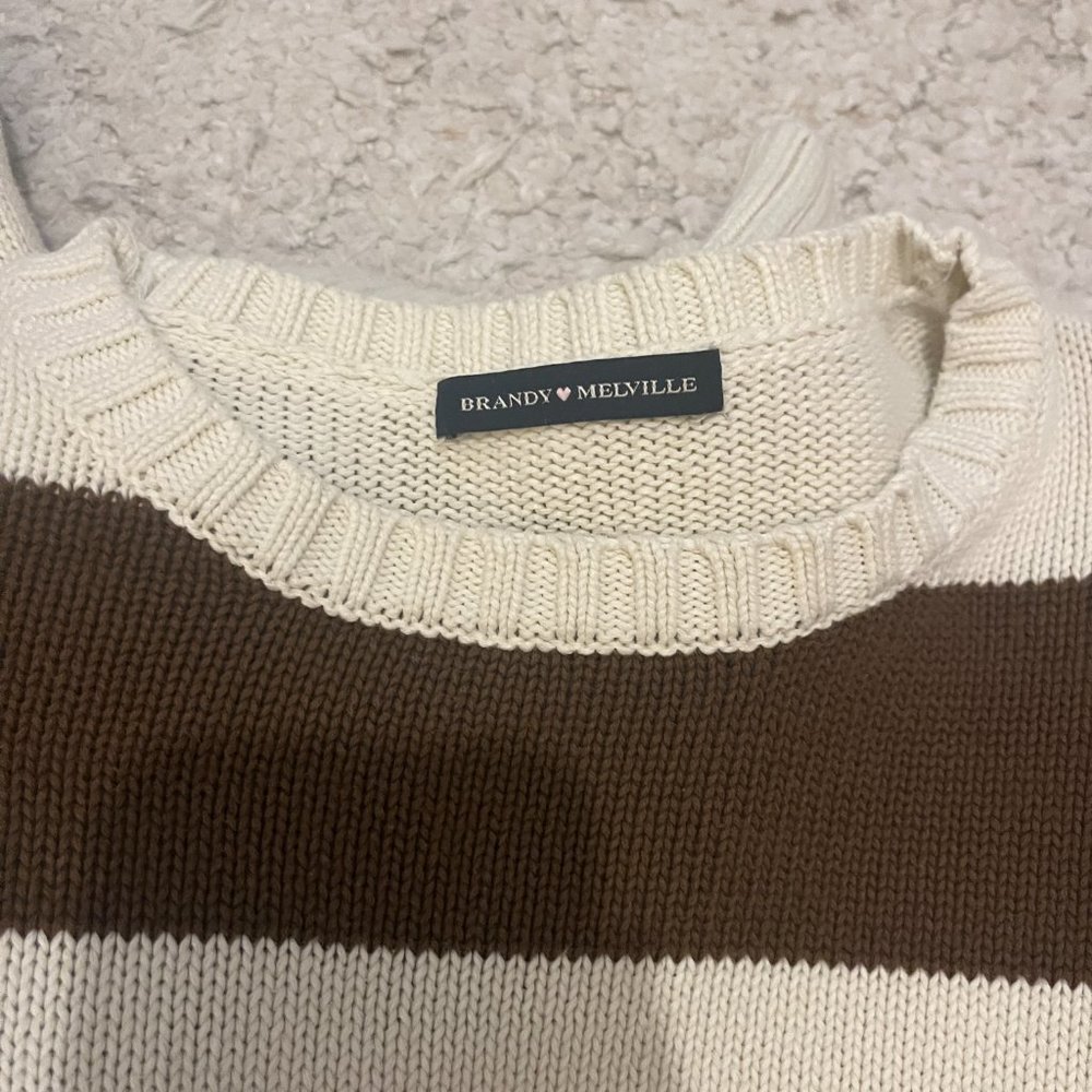 Bundle of 2 Brandy Melville Striped Sweaters - Picture 4 of 7